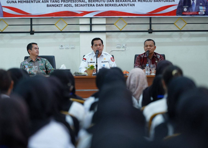 Bupati Banyuasin Tekankan Peran CPNS sebagai Calon Pemimpin Birokrasi