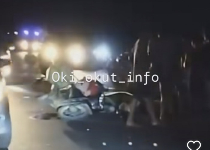 Dihantam Tronton dari Belakang, Pengendara Motor Jadi Korban Tabrak Lari di Jalintim OKI