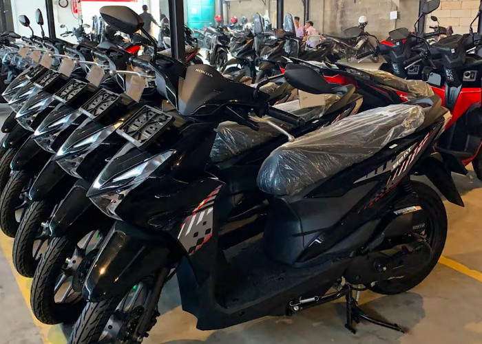 Motor Matic Paling Murah dan Paling Laris Honda BeAT CBS, Kondisi Tangki Full Bisa Diajak Jalan 243 Km