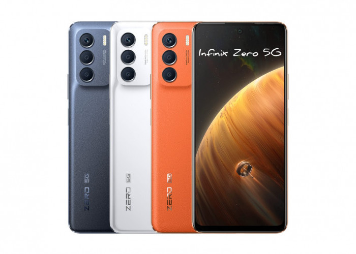 Infinix Zero 5G Dirancang dengan Kombinasi Desain Solid serta Triple Kamera Mumpuni 
