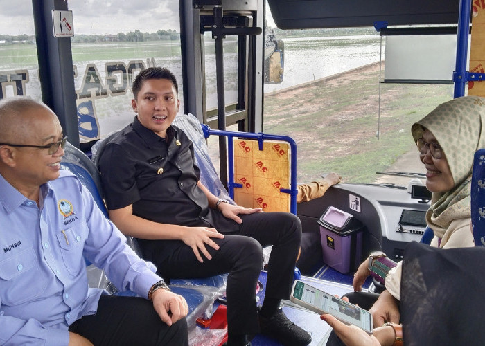 Mau ke Komplek Tanjung Senai? Nggak Perlu Ribet, Kini Pemkab Ogan Ilir Siapkan Shuttle Bus Gratis Loh! 