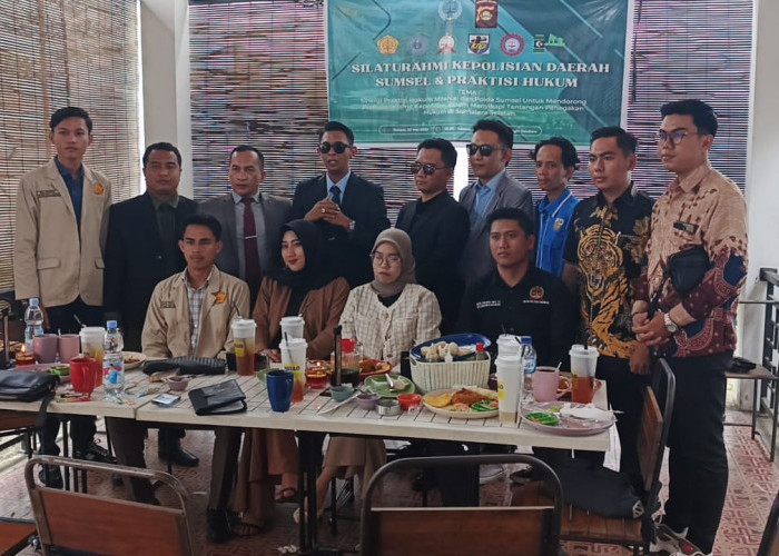 Sinergi Polda Sumsel dan Praktisi Hukum Milenial Palembang Dorong Profesionalisme Penegakan Hukum