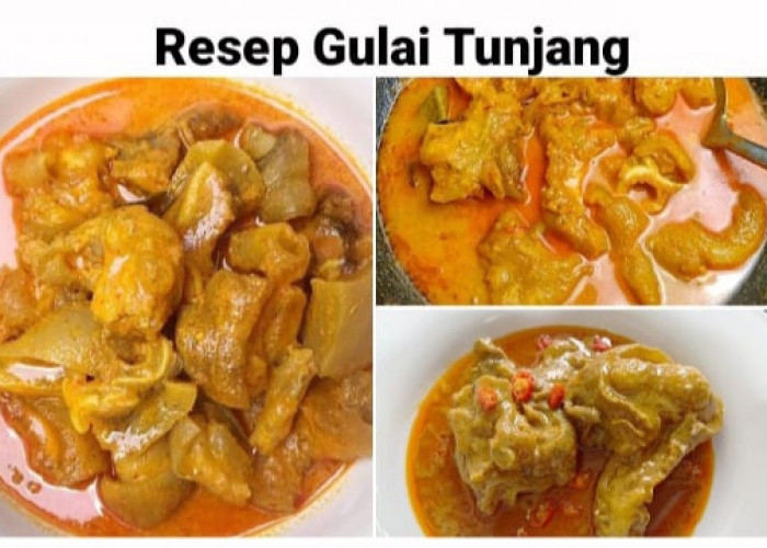 Suka Gulai Tunjang, Kuliner Legendaris Khas Minang? Begini Resep dan Cara Membuatnya!