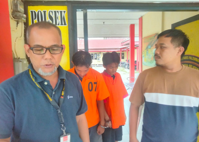 Tiga Kali Satroni Rumah Kosong Siang Hari, Dua Pelaku Maling di Palembang Diamankan, 4 Masih DPO 