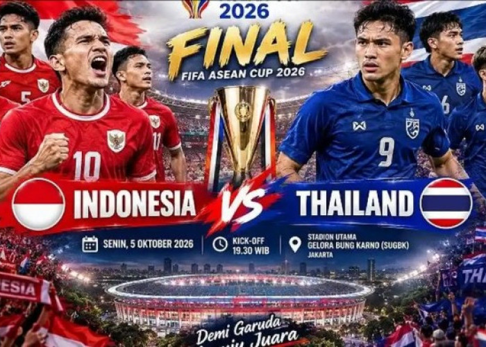 Head to Head Indonesia vs Thailand Jelang Final FIFA ASEAN Cup 2026, Skuad Garuda Siap Taklukan Chanathip Cs