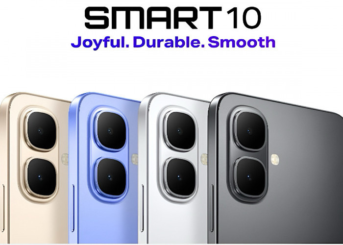 Infinix Smart 10+ HP 1 Jutaan Tapi Punya RAM Besar dan Banyak Aplikasi AI Gratis Siap Pakai  