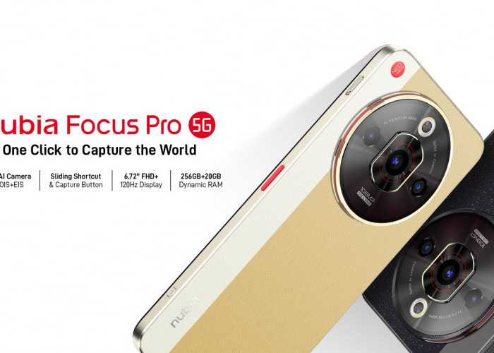 Nubia Focus Pro 5G: Smartphone yang Menawarkan Kamera 108MP