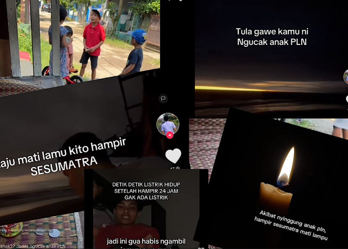 Listrik Padam di Sumatera Video ‘Bapakku PLN Mau Apa Lu’ Kembali Viral, Netizen: Buru-buru Sepulau Minta Maaf