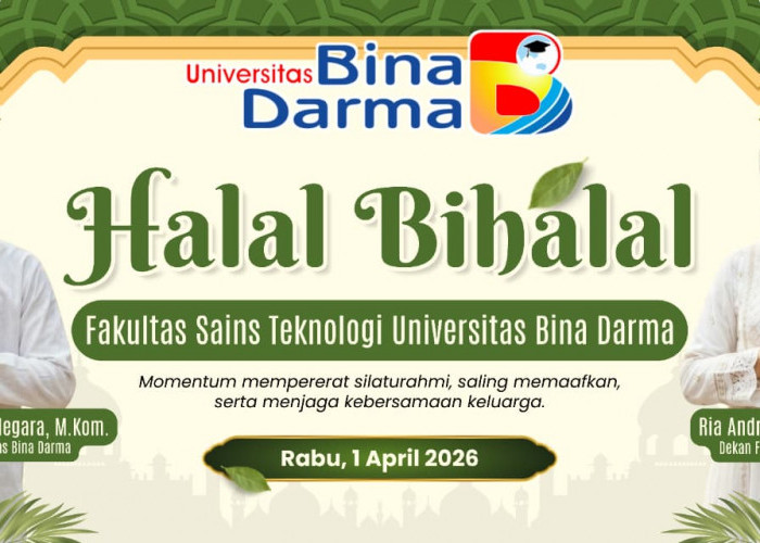 Halal Bihalal Fakultas Sains Teknologi Universitas Bina Darma, Pererat Kebersamaan Kampus