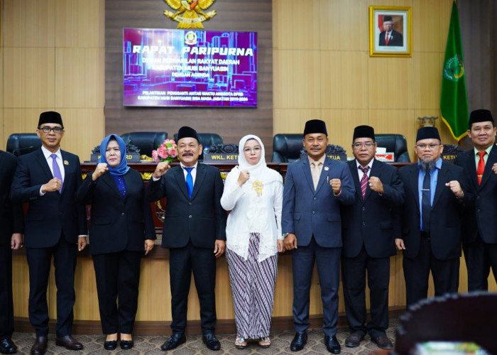 Kawarius Efendi Resmi Dilantik Sebagai Anggota DPRD Muba Sisa Masa Jabatan 2019-2024