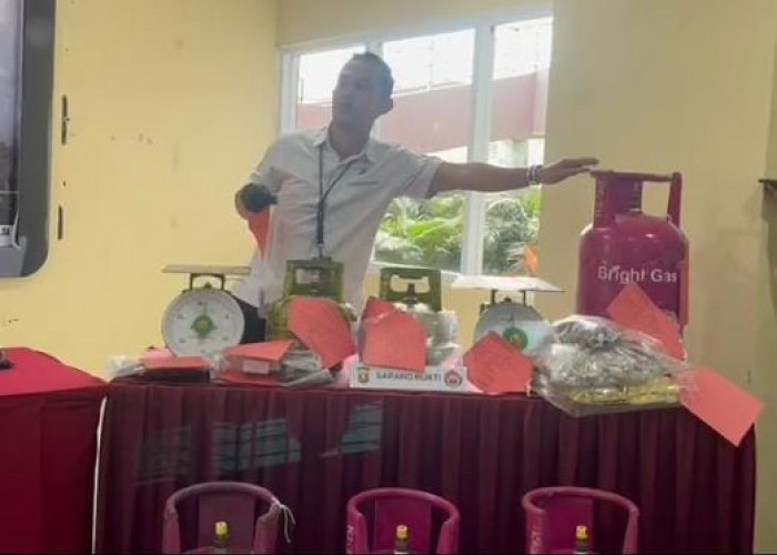 Cara Pelaku Oplos Gas 12Kg Jadi Gas Melon Begitupun Sebaliknya, Imbas Langka Sulit Didapat Warga di Palembang