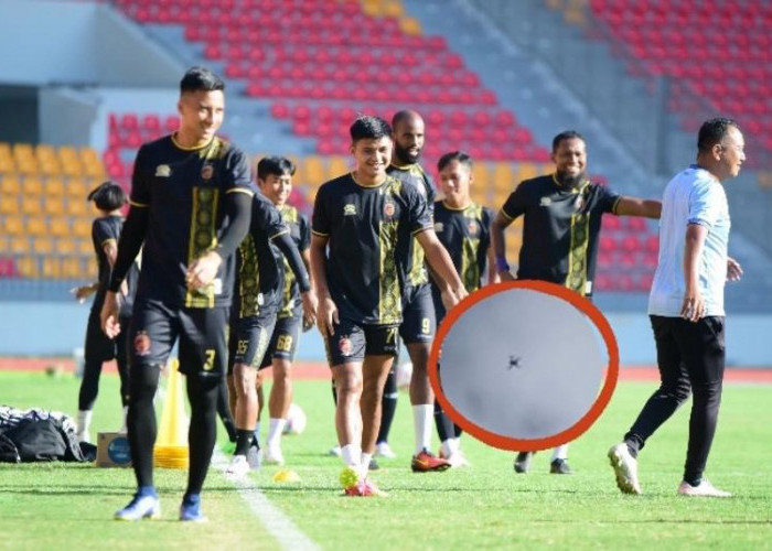 Terciduk Drone Asing Memata-matai Latihan Pemain Sriwijaya FC, Jafri Sastra Murkah! 