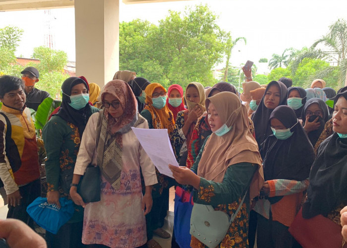 Gagal Lulus PPPK, 154 Honorer Geruduk DPRD Prabumulih Tuntut Keadilan