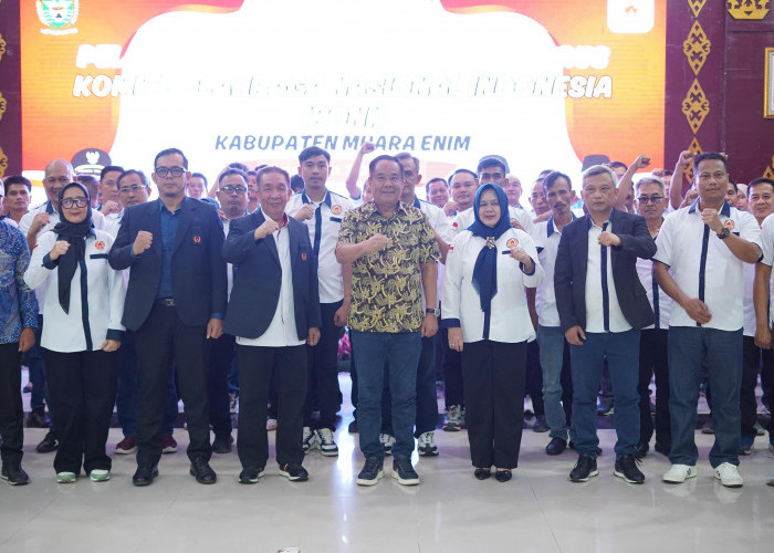 Pengurus Baru KONI Muara Enim Dikukuhkan, Wagub Sumsel Beri Pesan Khusus