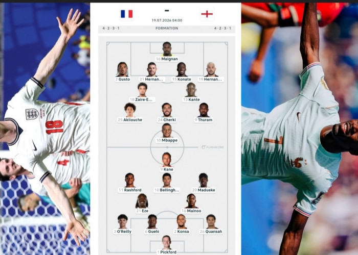 Bocoran Susunan Pemain Prancis vs Inggris: Mbappe Hadapi Kane, Siapa Layak Peringkat Tiga Piala Dunia 2026