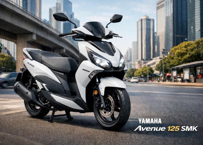 Yamaha Avenue 125 SMK Pilihan Skutik Terbaru Disupport Performa Mesin 125 cc Lebih Irit Bahan Bakar