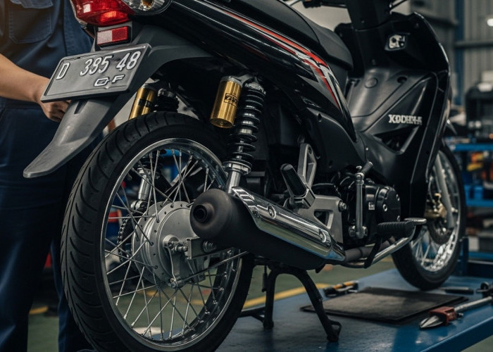 Mengapa Shockbreaker Belakang Motor Matic Sering Mati Sebelah? Ini Penyebab dan Cara Mengatasinya