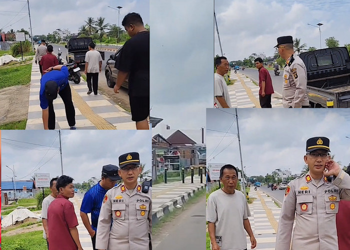 Terungkap, Pembatas Trotoar Jalan Menuju Jembatan Musi VI Dipreteli Sontoloyo Tak Bisa Dijual