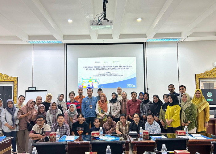 35 UMK Binaan Pusri dan BRI Mengikuti Pelatihan Manajemen Keuangan