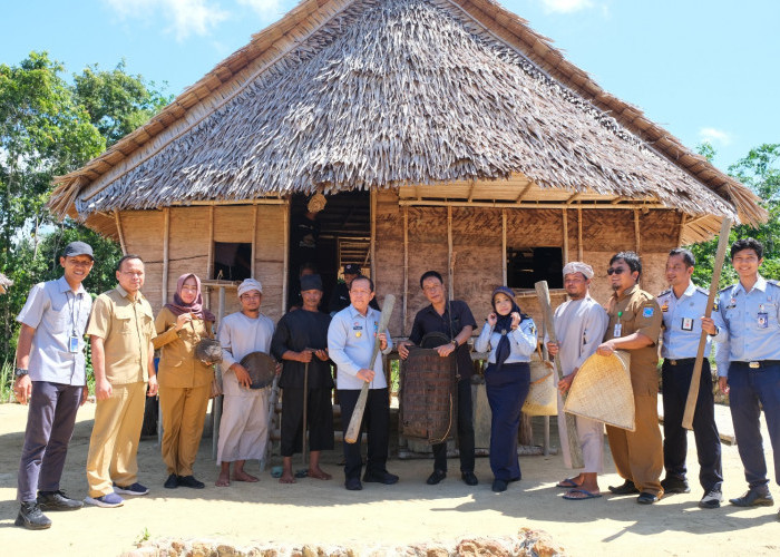 Direktur Hak Cipta dan Desain Industri Kemenkumham Kunjungi Kampung Adat 'Gebong Memarong'
