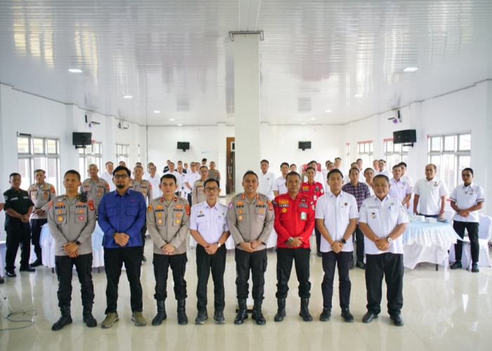 Polres OKI Perkuat Koordinasi Lintas Sektor untuk Antisipasi Karhutla