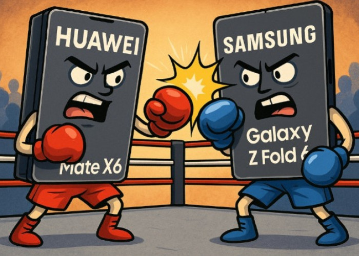Duel Huawei Mate X6 vs Samsung Galaxy Z Fold 6, Siapa Raja Ponsel Layar Lipat 2025?