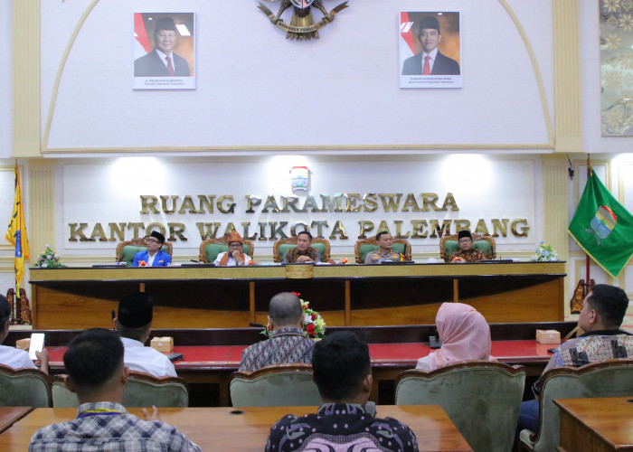 Walikota Ratu Dewa Hadiri Pelantikan Ketua PC PMII Kota Palembang