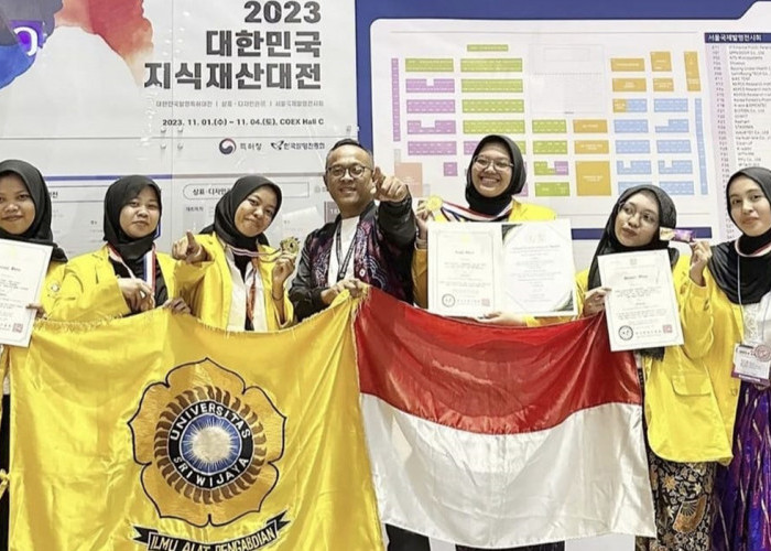 3 Tim Mahasiswa Unsri Panen Medali di Ajang Seoul International Invention Fair 2023
