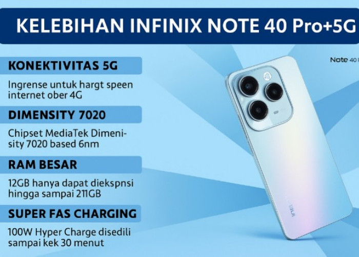 Varian Anyar Infinix Note 40 Pro+ 5G Resmi Meluncur, Lebih Cepat dan Lebih Futuristik