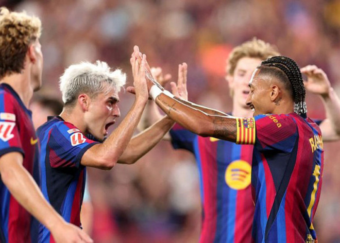 Menang Atas Athletic Bilbao 2-0, Barcelona Puncaki Klasemen LaLiga