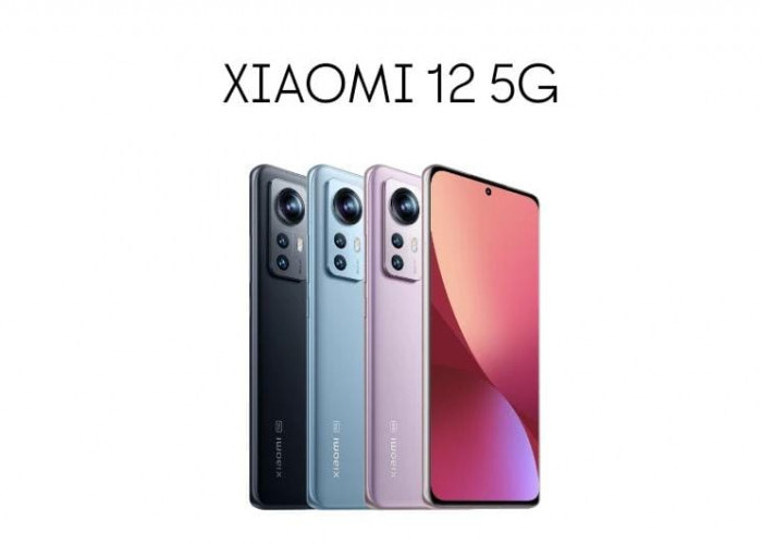 Xiaomi 12 5G Tampil Anggun dan Elegan dengan Desain Geometri yang Simple, Pilihan Warnanya Menarik