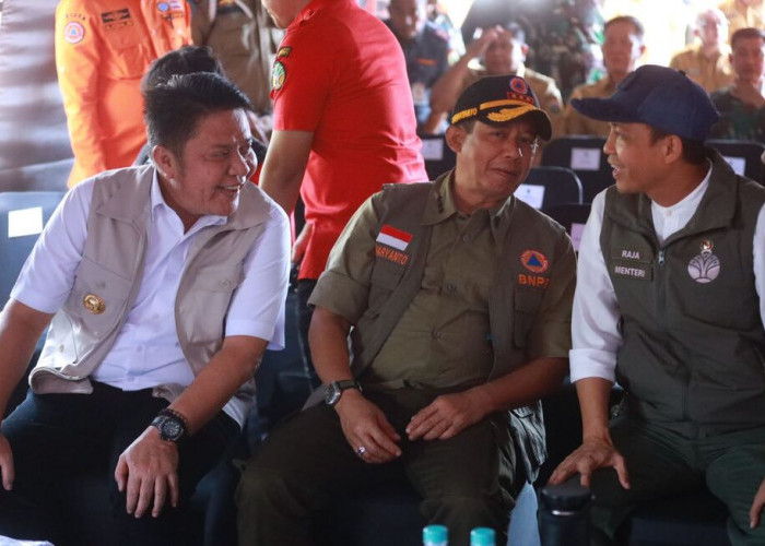 Hotspot Menurun, Menhut RI Apresiasi Kinerja Gubernur Sumsel dan Satgas Pemadam Tanggulangi Karhutla