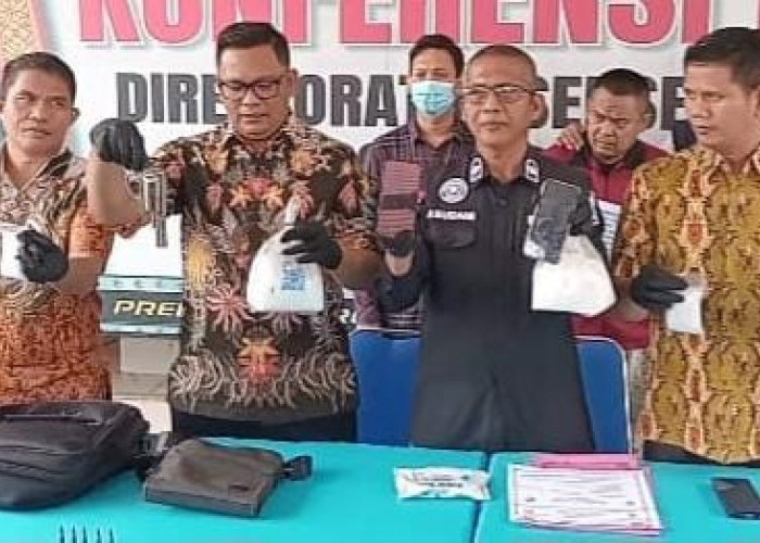 Polda Sumsel Ringkus Bandar Narkoba di OKU Selatan, Amankan 2,8 Kilogram Sabu, Ngaku Dapat dari Oknum Kades