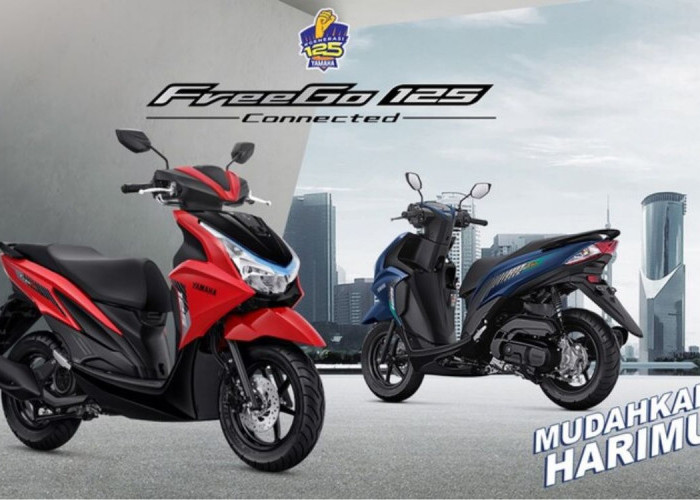 Yamaha FreeGo 125, Skutik Praktis dengan Bagasi 25 Liter dan Fitur Modern