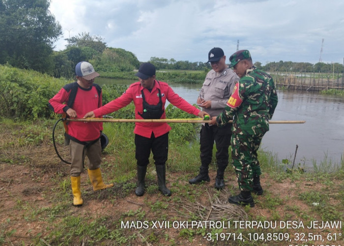 Kondisi Lahan Gambut di Kabupaten OKI Masih Cukup Basah, Patroli Terpadu Dilaksanakan