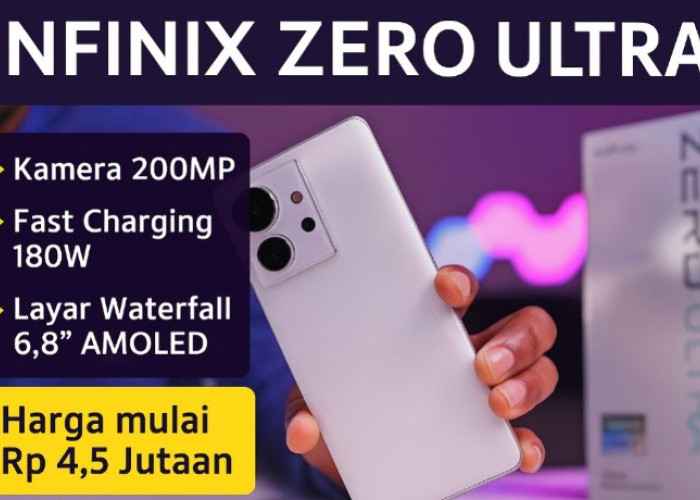 Infinix Zero Ultra Usung Kamera 200MP dan Thunder Charging 180W, Penantang Baru di Kelas Premium