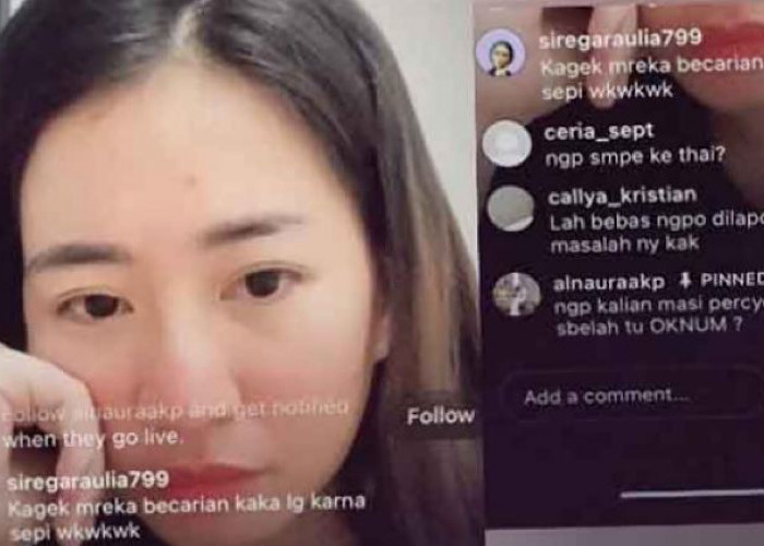 Lagi, Alnaura Mencak-mencak di Live Instagram, Pertanyakan Surat KBRI di Thailand, Tegas Respon Kejati Sumsel 