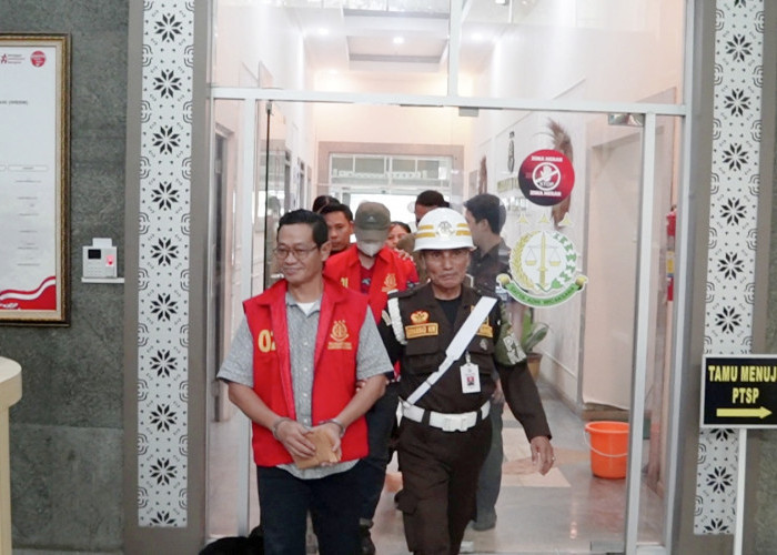 2 Tersangka Perintangan Penyidikan Korupsi Internet Desa di Muba Diperiksa Kejati Sumsel