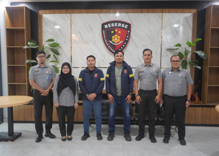 Perkuat Sinergi Kekayaan Intelektual, Kemenkum Sumsel Jalin Koordinasi dengan Polres Muara Enim