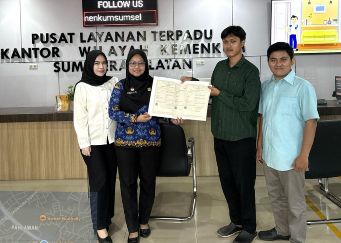 Lindungi Karya Budaya, Kanwil Kemenkum Sumsel Catatkan Hak Cipta Motif Batik