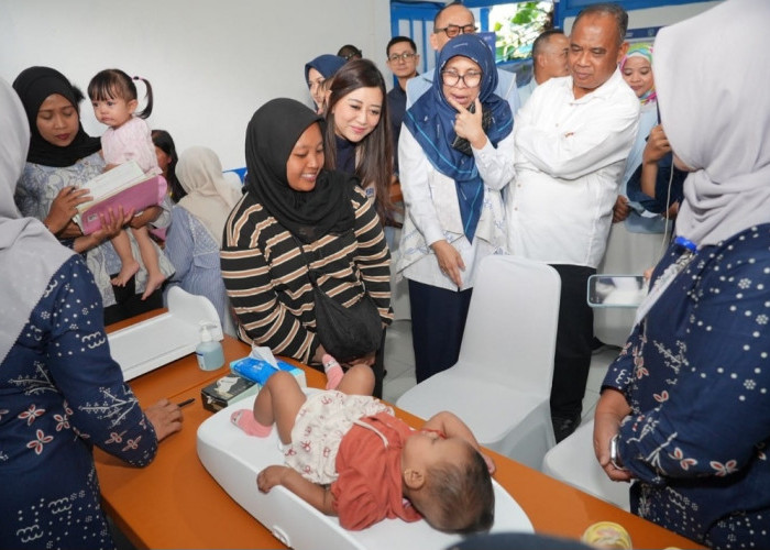 BRI Peduli Perkuat Layanan Kesehatan Ibu dan Anak melalui Posyandu Matahari di Desa Brilian Hargobinangun