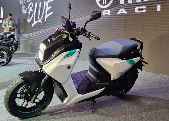 Yamaha EC-06 Motor Listrik: Desain Futuristik, Sistem Pencahayaan Full-LED
