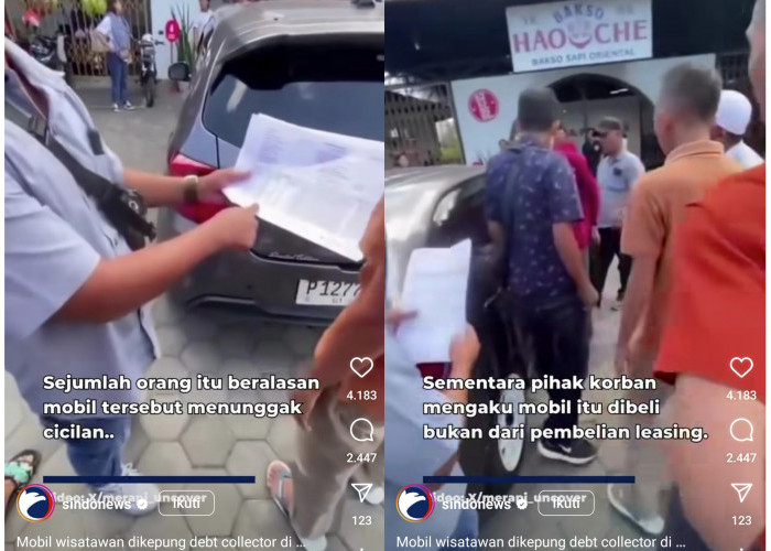 Geger Wisatawan Jogjakarta Dicegat Debt Collector, Alih-Alih Rampas Kendaraan Malah Ciut Saat Diajak ke Polisi