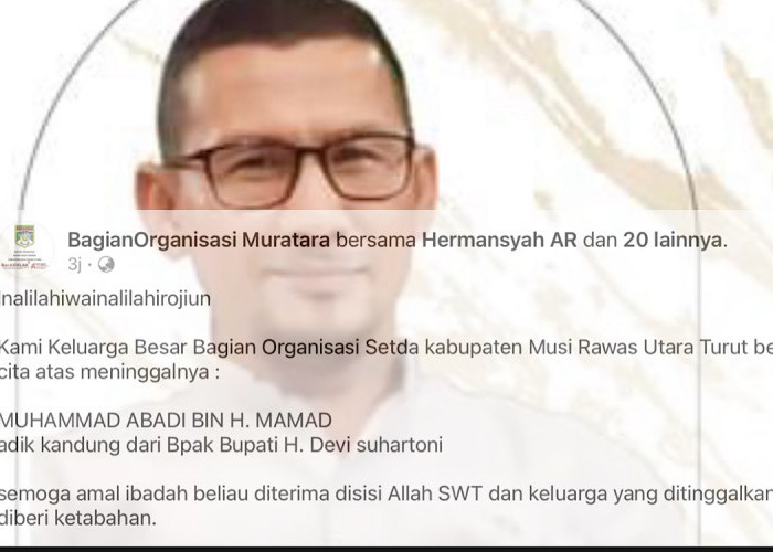 Jasad Adik Bupati Muratara Kabarnya Sudah Dibawa ke Palembang untuk Dimakamkan, Berikut Penjelasan Kapolres 
