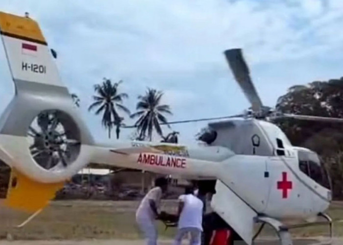 Prabowo Realisasikan Program Ambulans Udara, Uji Coba Dilakukan di Kabupaten Pesisir Barat Lampung 