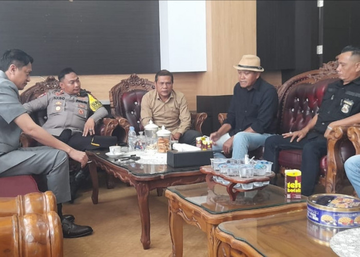 Kapolsek Tanjung Batu Lakukan Koordinasi dengan DPRD Ogan Ilir Terkait Pemberantasan Narkoba