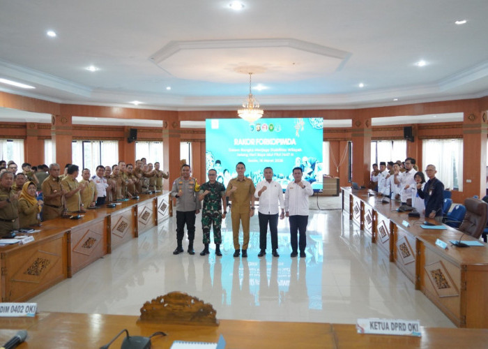 Forkopimda OKI Perkuat Kesiapsiagaan Jelang Lebaran Idulfitri