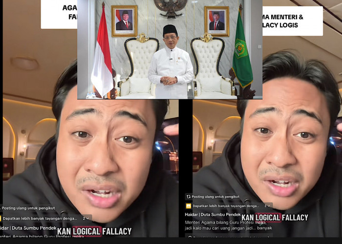 WADUH Menteri Agama Ikutan Singgung Guru, Haidar: Bisa Diam Dulu Nggak Sih! 