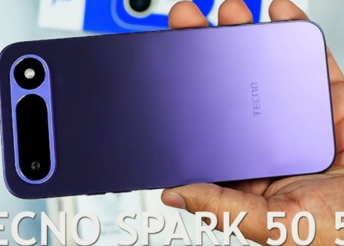 Tecno Spark 50 5G Resmi Meluncur: Tampil Stylish dengan Warna Ungu, Baterai Jumbo Performa Ngebut