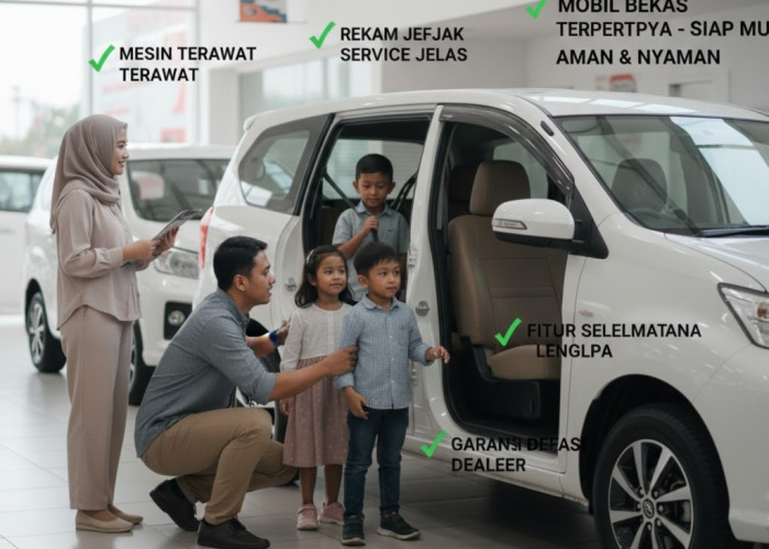 Mudik 2026 Terasa Kian Nyaman, Ini Tips Dapat Mobil Bekas 7 Seater yang Tidak Rewel